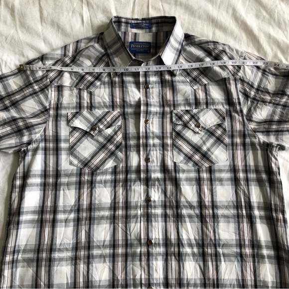 Pendleton Frontier Short Sleeved Snap Shirt - Picture 6 of 8